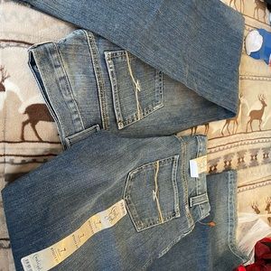 2 pair cruel girl utility jeans. Brand new with tags. 7 regulars